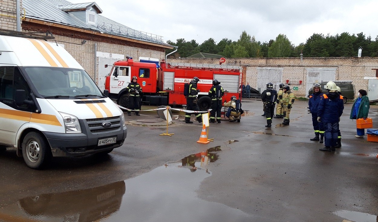 Специалисты АО «Газпром газораспределение Вологда» отработали действия в условиях аварийной ситуации