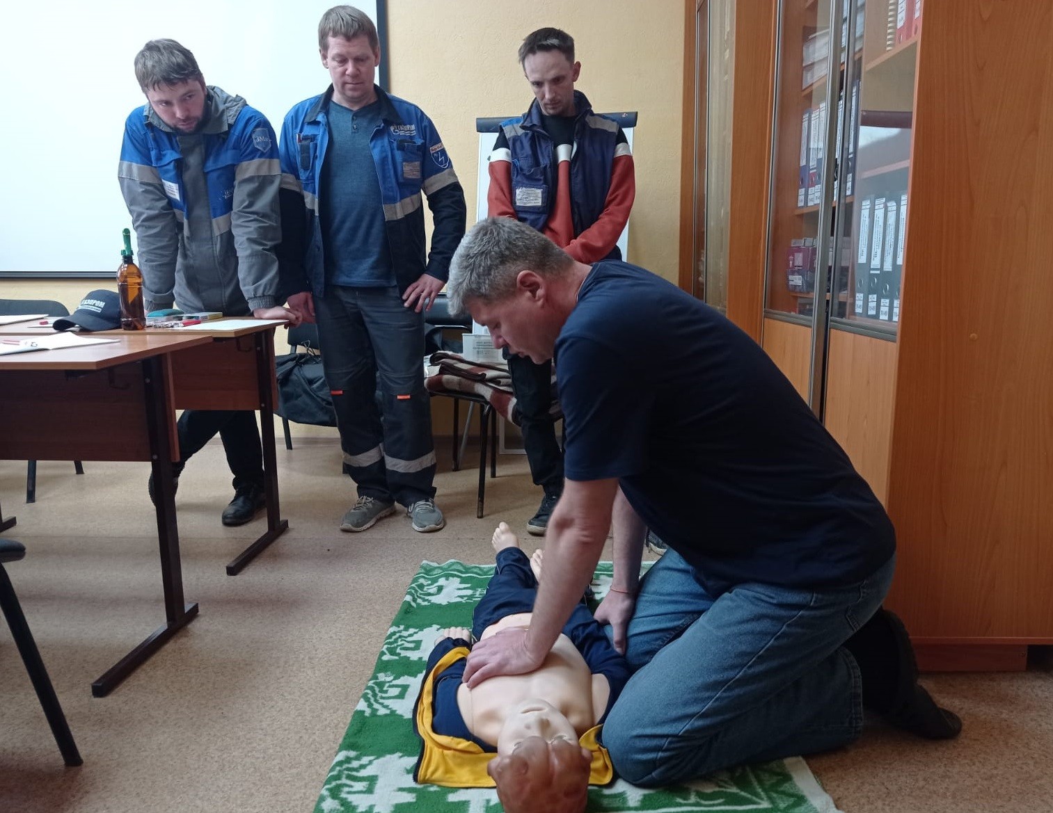 Специалисты «Газпром газораспределение Вологда» прошли обучение по проведению аварийно-спасательных работ