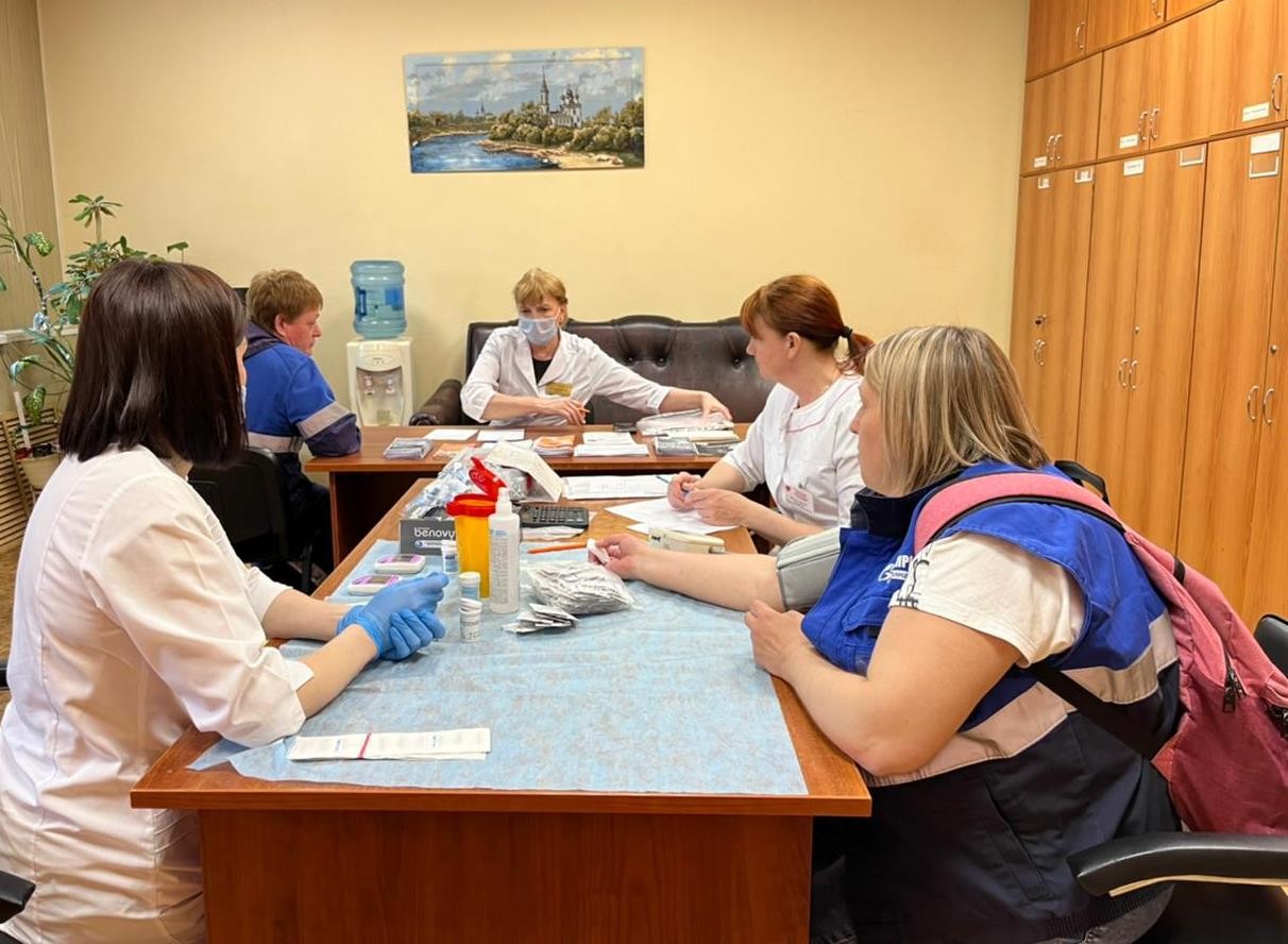 Вологодские газовики проверили состояние здоровья