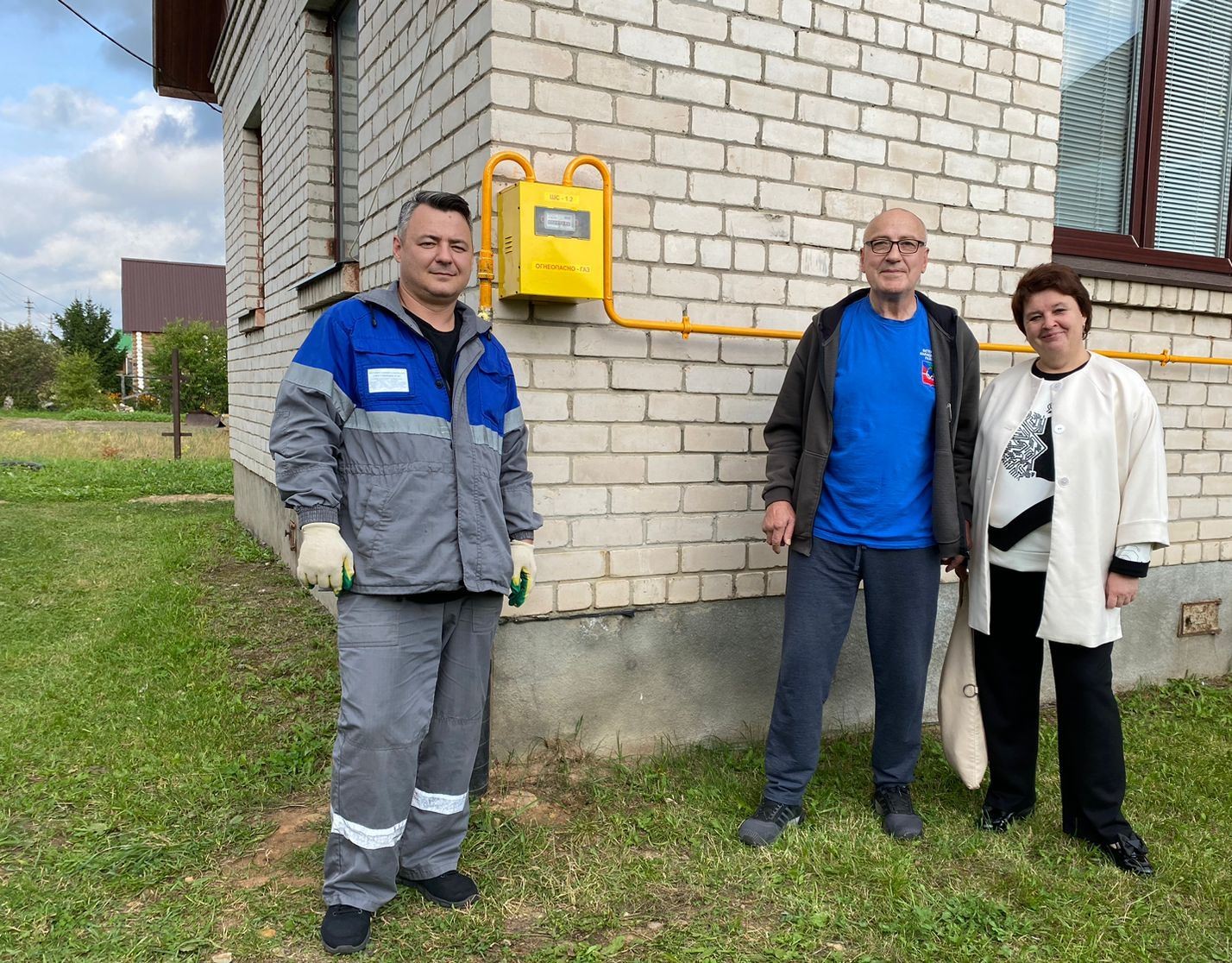 В Вологодской области построен газопровод для догазификации домовладений г. Бабаево