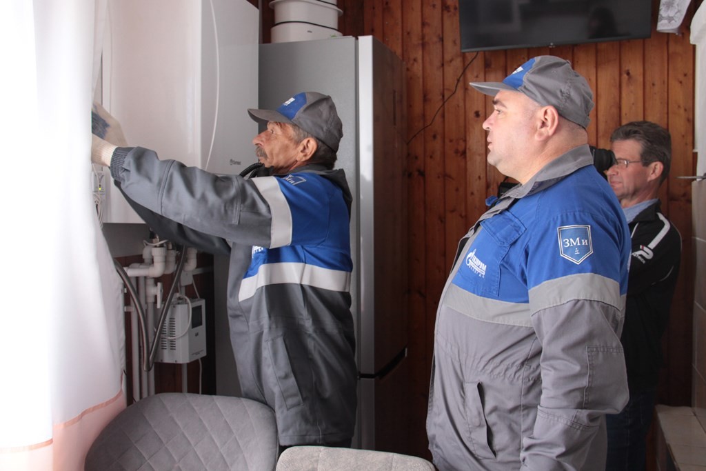 В поселке Туровец Вологодской области газифицировано первое домовладение