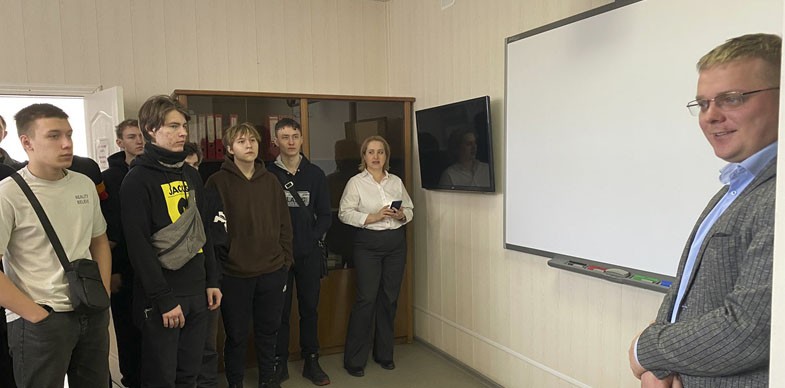 Специалисты АО «Газпром газораспределение Вологда» провели экскурсию для студентов Вологодского строительного колледжа