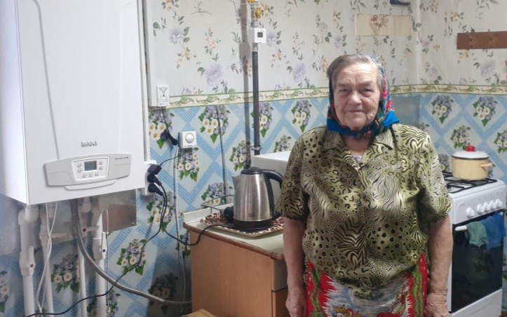 В Верховажском округе газифицирован дом матери участника СВО