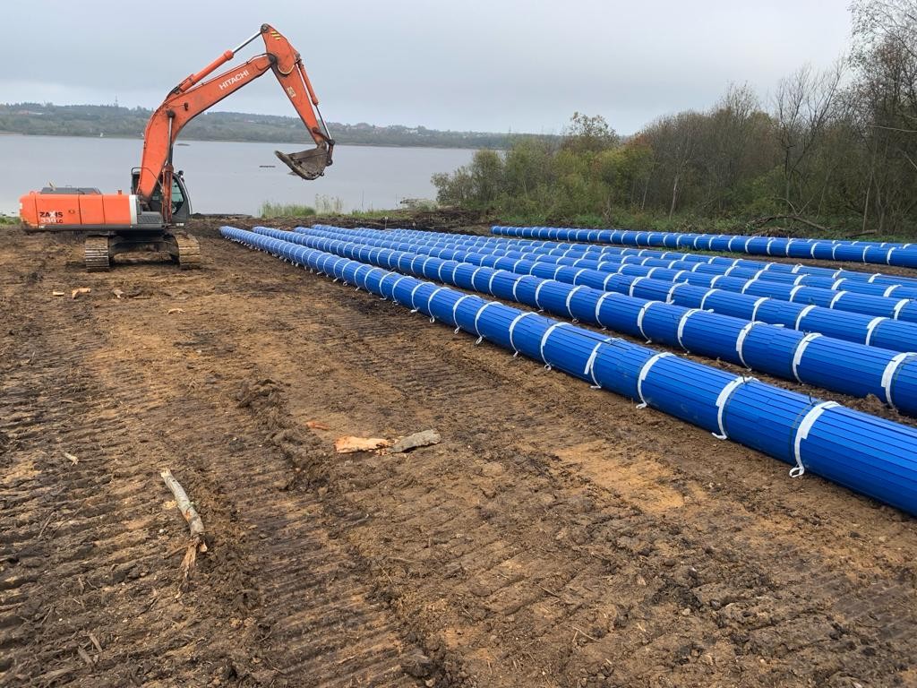 В Вологодской области завершена укладка подводной части газопровода-закольцовки в городе Череповце