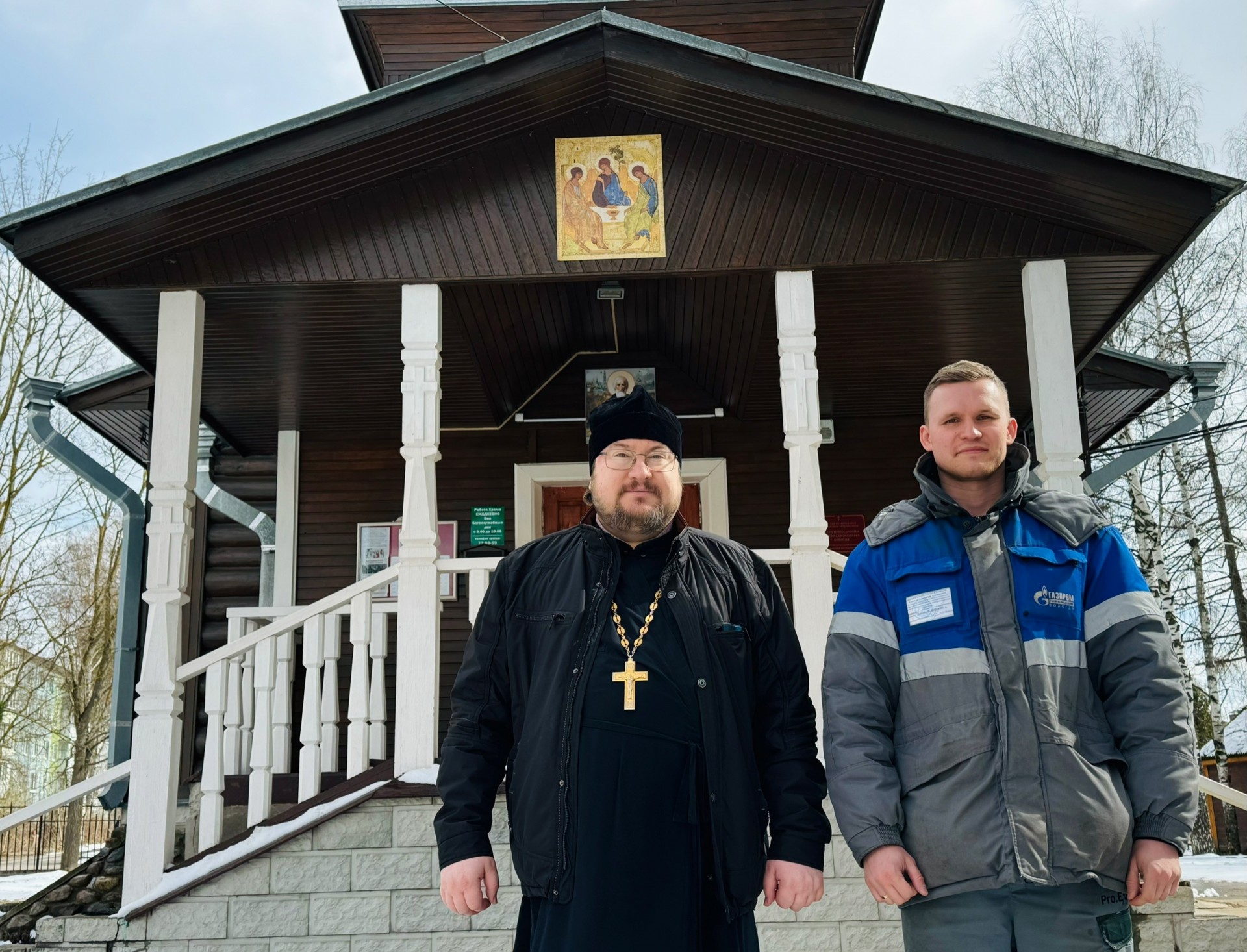 Сотрудники «Газпром газораспределение Вологда» заменили циркуляционный насос в газовом котле в храме преподобного Сергия Радонежского