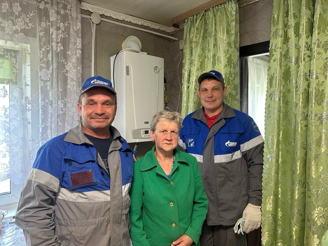 Дом матери бойца СВО газифицирован в Междуреченском округе Вологодской области