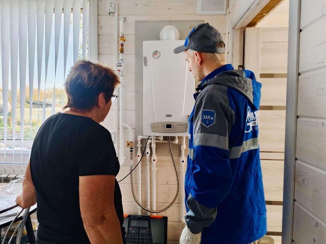 В Соколе к газовым сетям подключено домовладение матери участника СВО