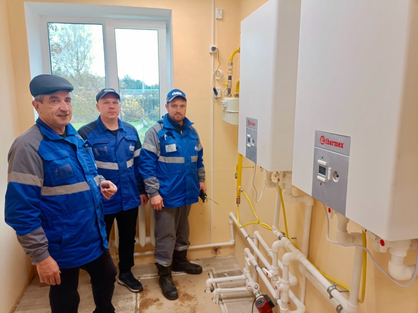 В поселке Сазоново Вологодской области газифицированы храм XIX века и новая воскресная школа