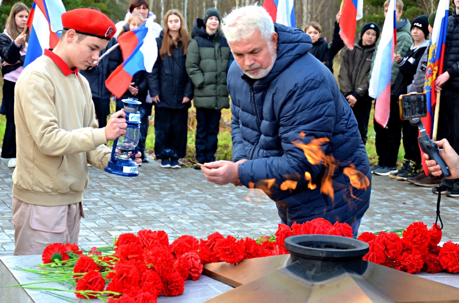 В селе Яганово Вологодской области газифицирован Вечный огонь