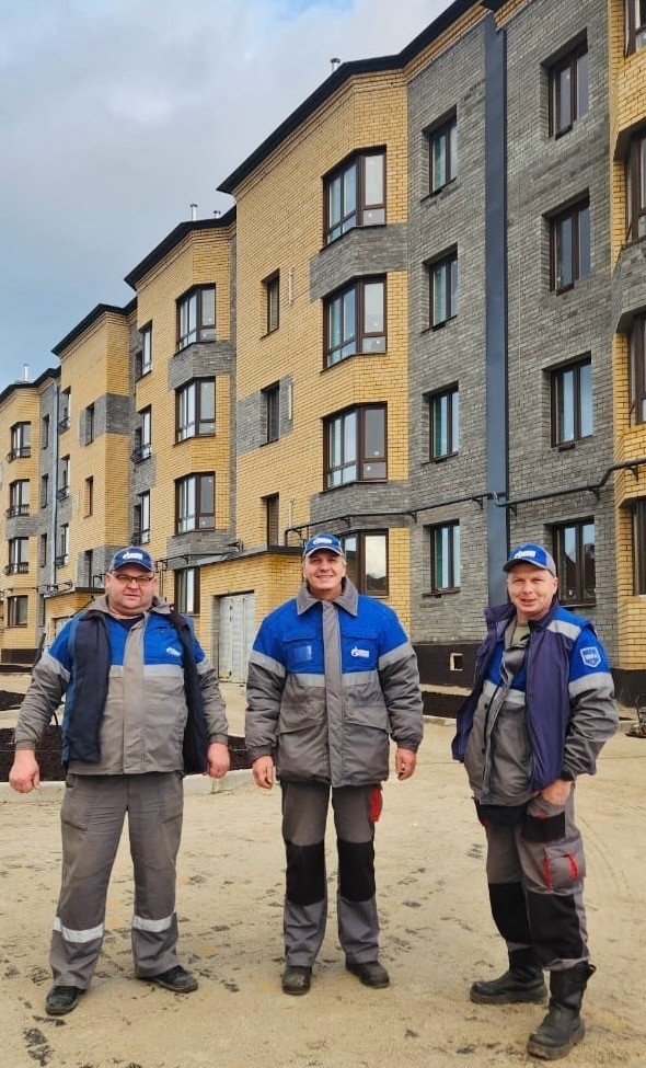 К сетям газоснабжения подключен многоквартирный дом в Череповце