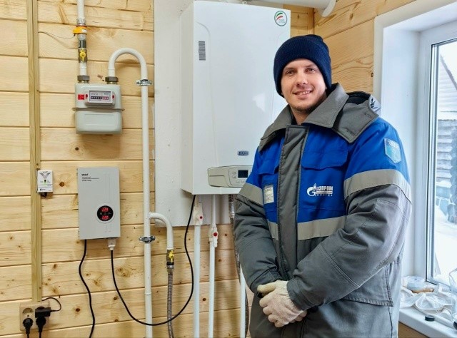 Чтобы в доме было всегда тепло: участнику СВО из Сокола провели газ