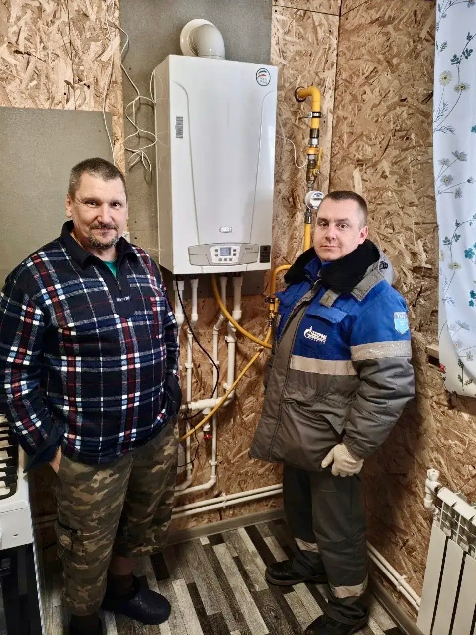 В поселке Дубровское Вологодской области построен газопровод