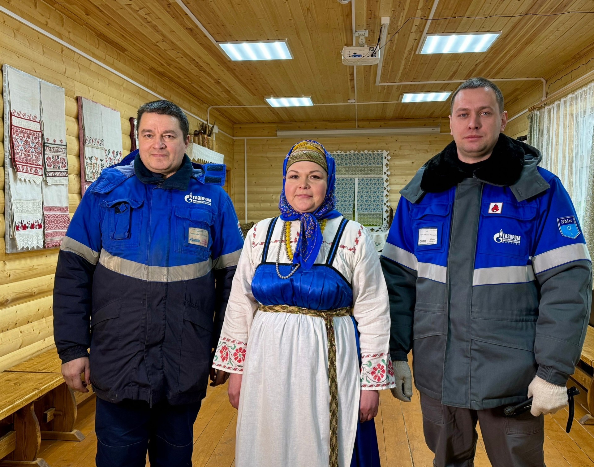 В селе Тарногский Городок Вологодской области к газовым сетям подключен Центр традиционной народной культуры