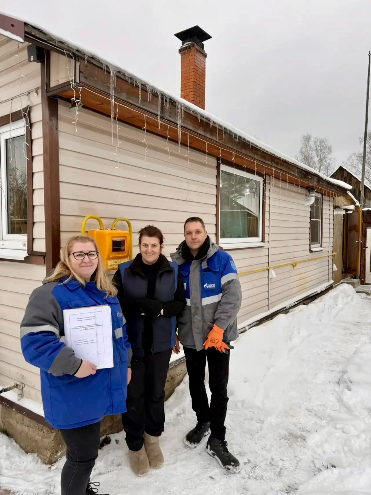 В Вологодской области газифицирован поселок Фанерный Завод