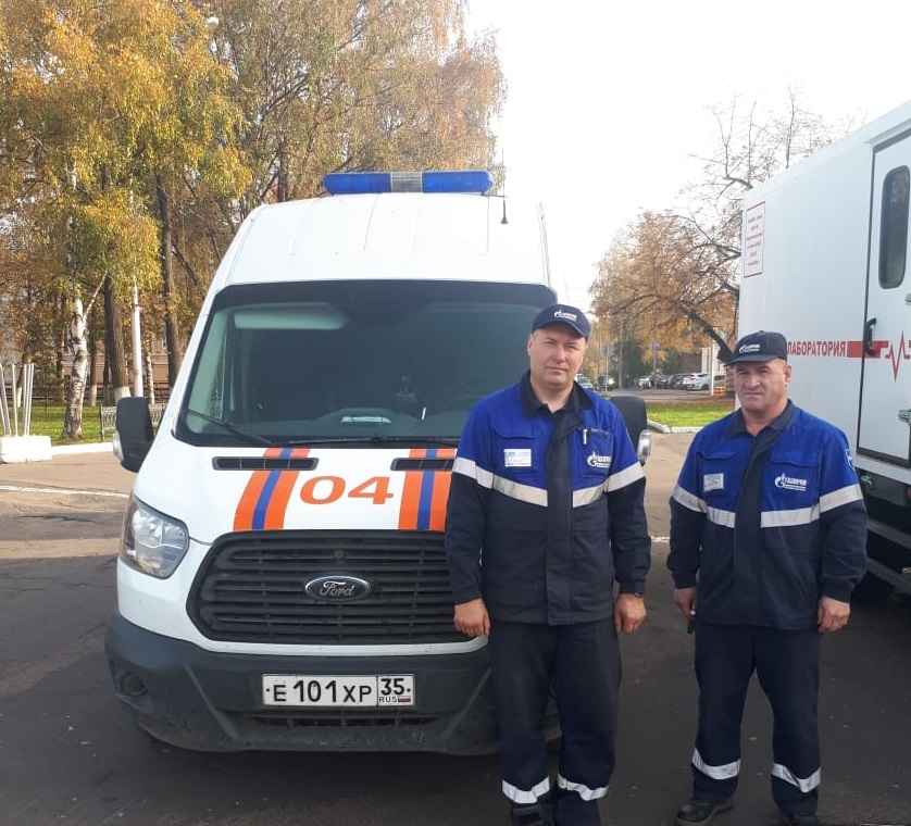 Специалисты АО «Газпром газораспределение Вологда» приняли участие в выставке, посвященной Дню гражданской обороны