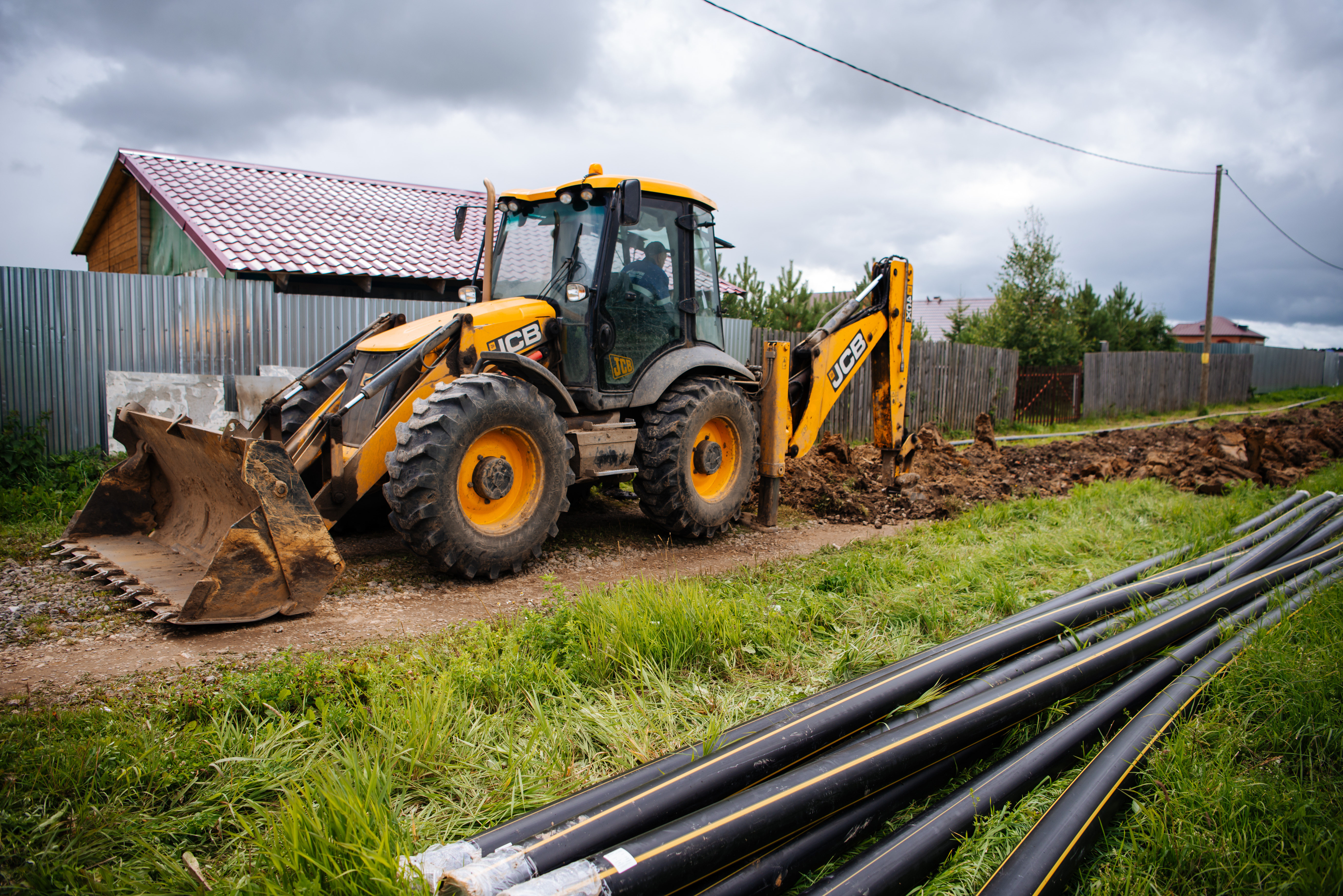 В Вологодской области началось строительство газопровода к шести деревням