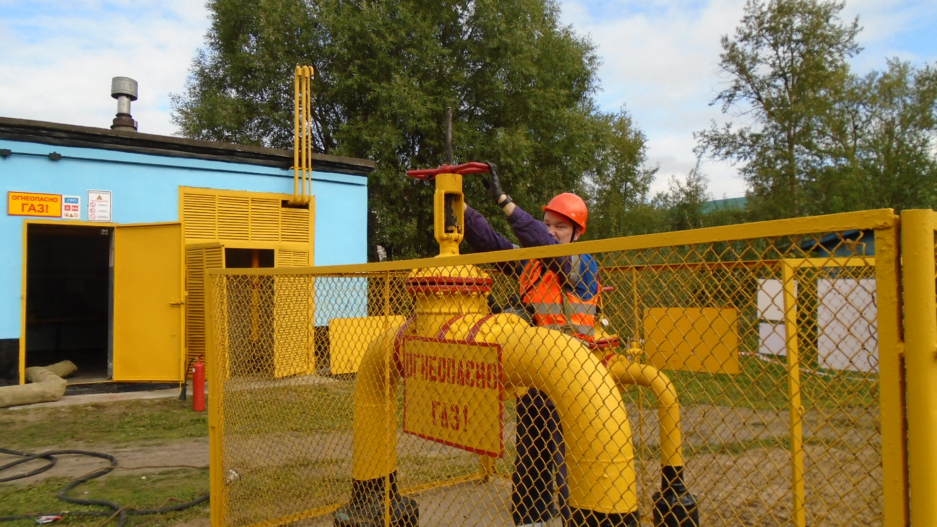 Специалисты «Газпром газораспределение Вологда» отработали действия в условиях аварийной ситуации