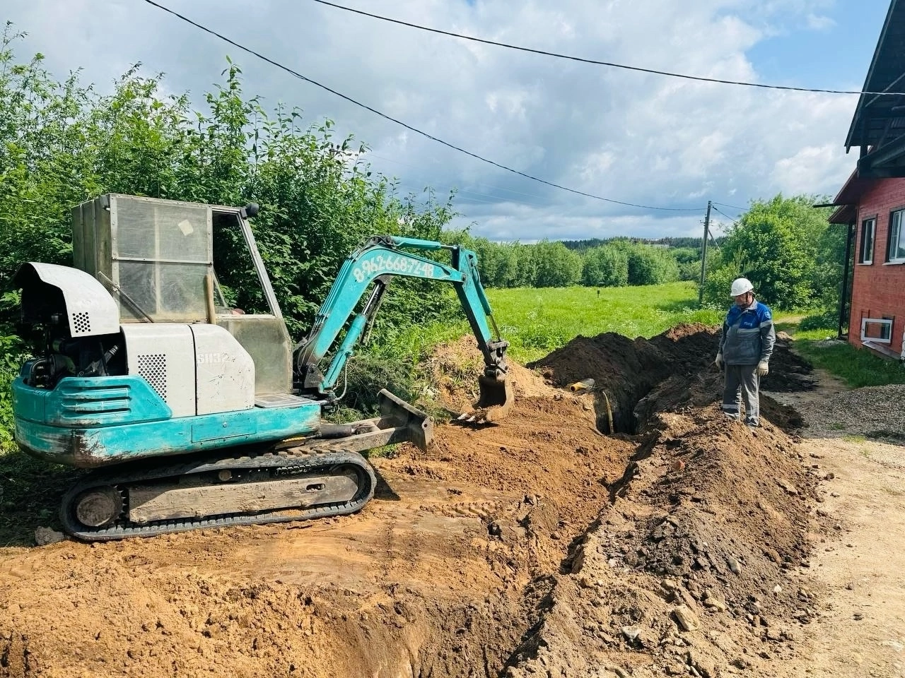 В Вологодской области газифицирован поселок Теплый ручей