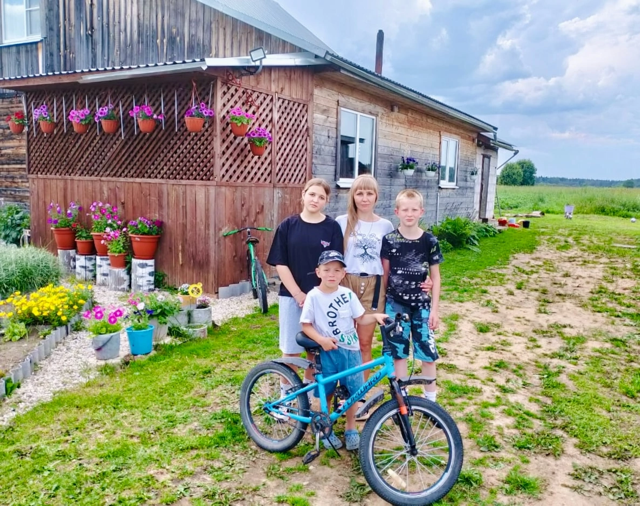 В Бабаевском округе Вологодской области газифицировали дом многодетной семьи