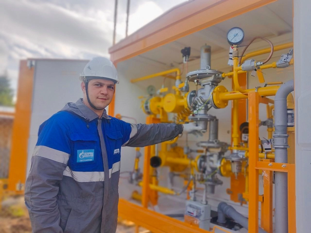 В деревне Криводино Вологодской области газифицировано первое домовладение