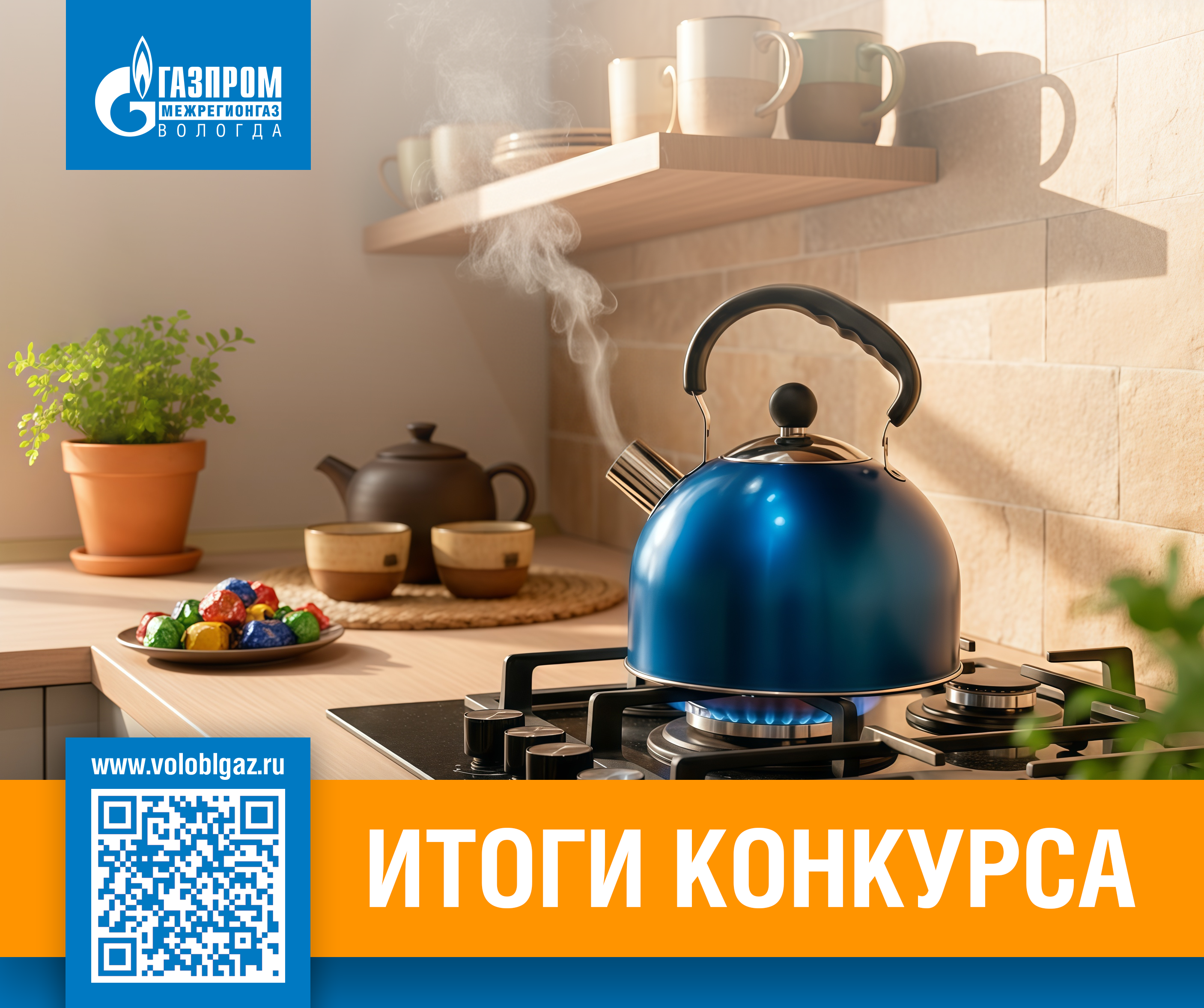 «Газпром межрегионгаз Вологда» определил победителей конкурса среди пользователей электронного сервиса «МойГАЗ»